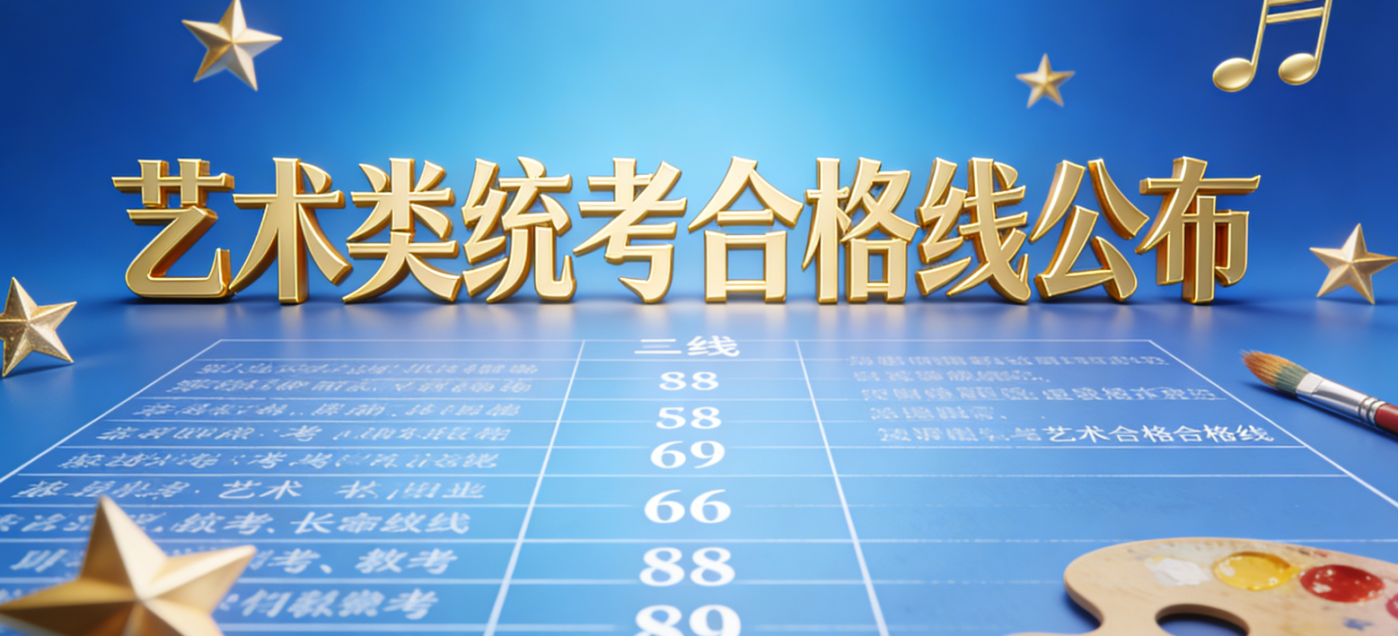 河南省2026年艺术类统考合格线公布：美术设计、书法、服装表演专业分数线划定